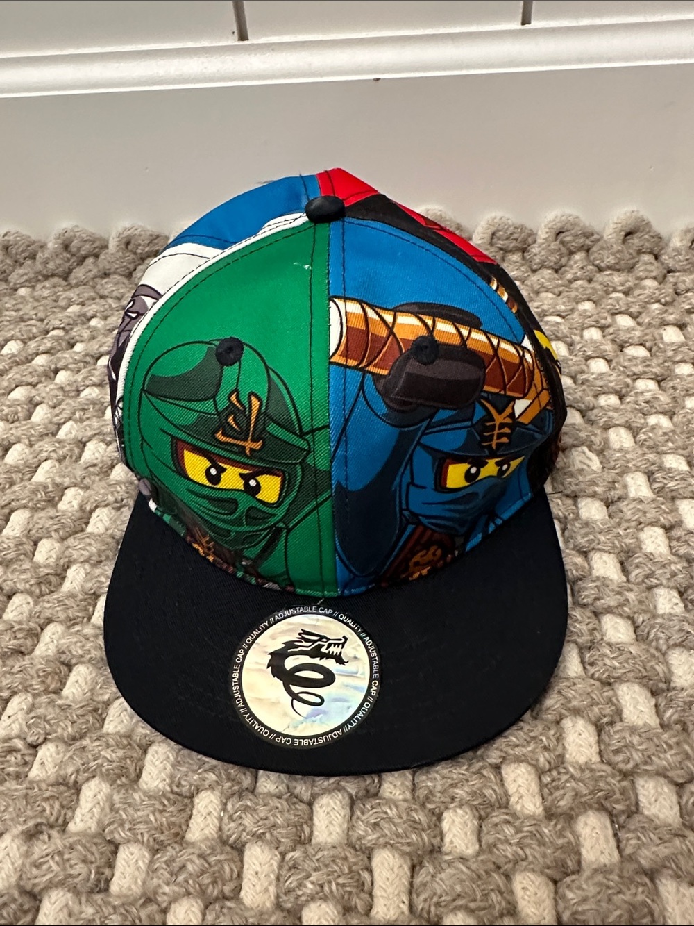 H&M Lego Ninjago Snapback Hat Kids 4-8Y